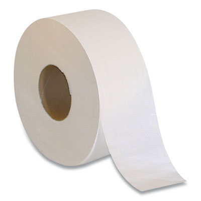 2-Ply Jumbo Toilet Paper, Septic Safe, White, 3.5" x 1,000 ft, 12 Rolls/Carton OrdermeInc OrdermeInc