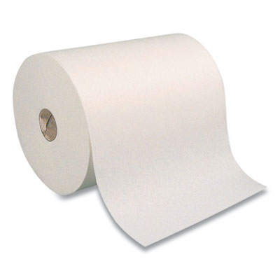 Hardwound Paper Towels, 1-Ply, 7.87 x 350 ft, White, 12 Rolls/Carton OrdermeInc OrdermeInc