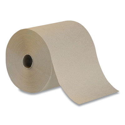 Recycled Hardwound Paper Towels, 1-Ply, 7.87" x 800 ft, Natural, 6 Rolls/Carton OrdermeInc OrdermeInc