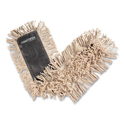 Cut-End Dust Mop Head, Economy, Cotton, 36 x 5, White OrdermeInc OrdermeInc