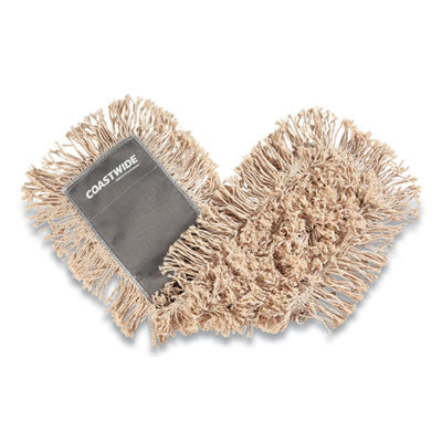 Cut-End Dust Mop Head, Cotton, 24 x 5, White OrdermeInc OrdermeInc
