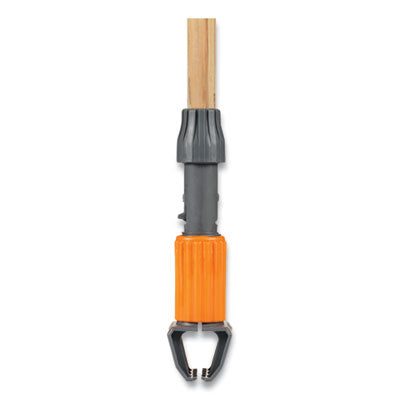 Clamp Style Wet-Mop Handle, Wood, 60" Handle, Natural OrdermeInc OrdermeInc