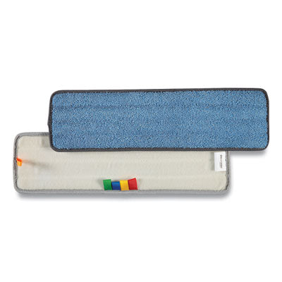 Microfiber Wet Mop Pad, 5 x 18, Blue OrdermeInc OrdermeInc