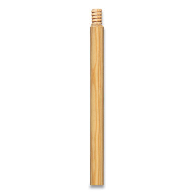 Push Broom Handle with Wood Thread, Wood, 60", Natural OrdermeInc OrdermeInc