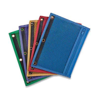 Mesh Binder Pockets, 10.5 x 7.5, Assorted Colors OrdermeInc OrdermeInc