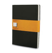 Cahier Journal, 1-Subject, Narrow Rule, Black Cover, 10 x 7.5 Sheets, 3/Pack OrdermeInc OrdermeInc