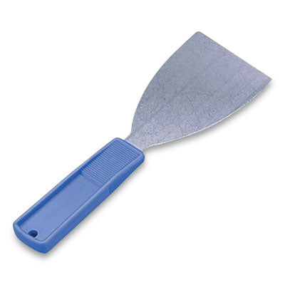 Putty Knife, 3" Wide, Stainless Steel Blade, Blue Polypropylene Handle OrdermeInc OrdermeInc