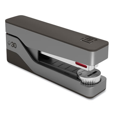 Premium Desktop Half Strip Stapler, 30-Sheet Capacity, Gray/Black OrdermeInc OrdermeInc
