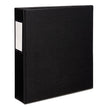 Durable Non-View Binder with DuraHinge and EZD Rings, 3 Rings, 2" Capacity, 11 x 8.5, Black, (8502) OrdermeInc OrdermeInc