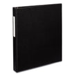 Durable Non-View Binder with DuraHinge and EZD Rings, 3 Rings, 1" Capacity, 11 x 8.5, Black, (8302)