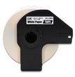 BROTHER INTL. CORP. Continuous Paper Label Tape, 2.4" x 100 ft, White, 3 Rolls/Pack