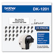 Die-Cut Address Labels, 1.1 x 3.5, White, 400 Labels/Roll, 24 Rolls/Pack OrdermeInc OrdermeInc