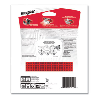 LED Headlight, 3 AAA Batteries (Included), Red OrdermeInc OrdermeInc