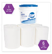 WypAll® Power Clean Wipers for Disinfectants, Sanitizers,Solvents WetTask Customizable Wet Wipe System, 140/Roll, 6 Rolls/1 Bucket/CT - OrdermeInc
