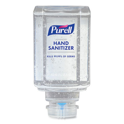 PURELL® Advanced Hand Sanitizer Gel, For ES1, 450 mL Refill, Clean Scent, 6/Carton OrdermeInc OrdermeInc