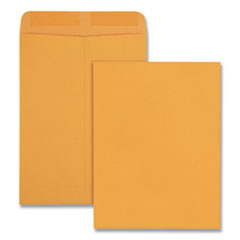 Quality Park™ Catalog Envelope, 28 lb Bond Weight Kraft, #10 1/2, Square Flap, Gummed Closure, 9 x 12, Brown Kraft, 100/Box OrdermeInc OrdermeInc