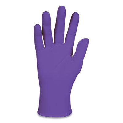 Kimtech™ PURPLE NITRILE Exam Gloves, 242 mm Length, Large, Purple, 100/Box