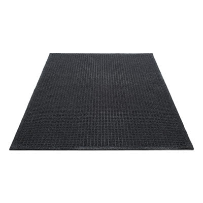 MILLENNIUM MAT COMPANY EcoGuard Indoor/Outdoor Wiper Mat, Rubber, 36 x 60, Charcoal