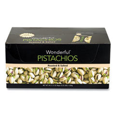 Roasted and Salted Pistachios, 1.5 oz Bag, 24/Pack, Ships in 1-3 Business Days - OrdermeInc