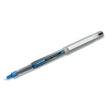 uniball® VISION Roller Ball Pen, Stick, Extra-Fine 0.5 mm, Blue Ink, Black/Blue/Clear Barrel, 12/Pack OrdermeInc OrdermeInc