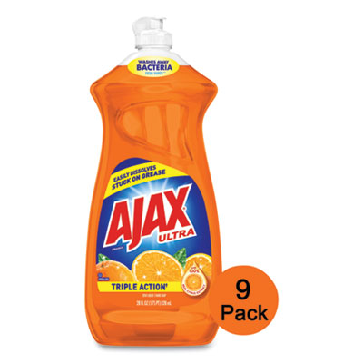 Ajax® Dish Detergent, Liquid, Orange Scent, 28 oz Bottle, 9/Carton OrdermeInc OrdermeInc