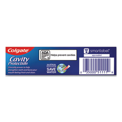 Cavity Protection Toothpaste, Regular Flavor, 1 oz Tube, 24/Carton OrdermeInc OrdermeInc