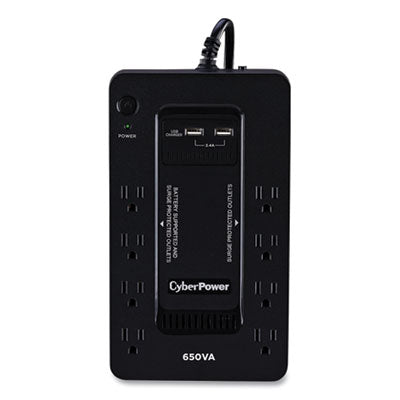 SX650U UPS Battery Backup, 8 Outlets, 650 VA, 890 J OrdermeInc OrdermeInc