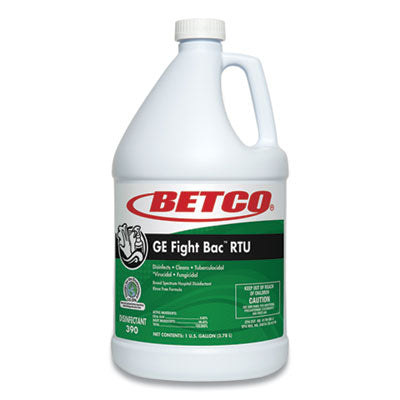 GE Fight Bac RTU Disinfectant, Fresh Scent, 1 gal Bottle, 4/Carton OrdermeInc OrdermeInc