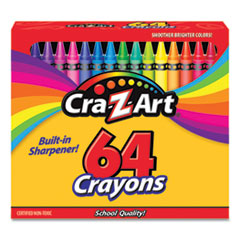 Cra-Z-Art® Crayons, 64 Assorted Colors, 64/Pack - OrdermeInc