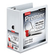 CARDINAL BRANDS INC. Premier Easy Open ClearVue Locking Slant-D Ring Binder, 3 Rings, 5" Capacity, 11 x 8.5, White - OrdermeInc