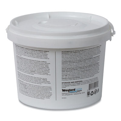 CleanCide Disinfecting Wipes, 1-Ply, 8 x 5.5, Fresh Scent, White, 400/Tub, 4 Tubs/Carton OrdermeInc OrdermeInc