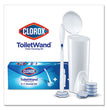 ToiletWand Disposable Toilet Cleaning System: Handle, Caddy and Refills, White, 6/Carton OrdermeInc OrdermeInc