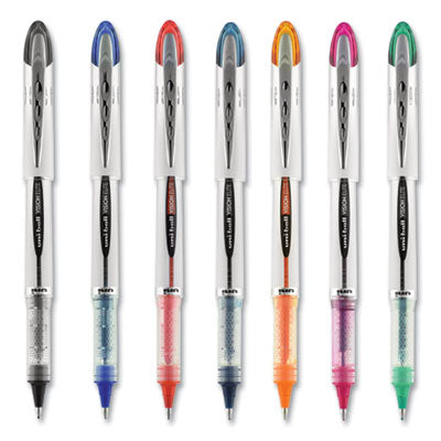 VISION ELITE Hybrid Gel Pen, Stick, Bold 0.8 mm, Assorted Ink and Barrel Colors, 8/Pack OrdermeInc OrdermeInc