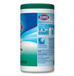 Disinfecting Wipes, 1-Ply, 7 x 8, Fresh Scent, White, 75/Canister, 6 Canisters/Carton OrdermeInc OrdermeInc