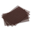 Griddle Screen, Aluminum Oxide, 4 x 5.5, Brown, 20/Pack, 10 Packs/Carton OrdermeInc OrdermeInc