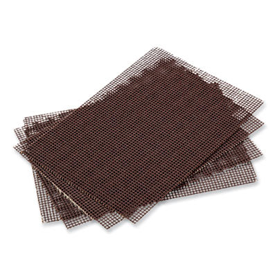 Griddle Screen, Aluminum Oxide, 4 x 5.5, Brown, 20/Pack, 10 Packs/Carton OrdermeInc OrdermeInc