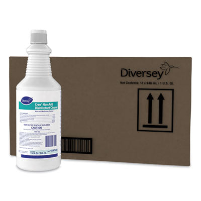 Crew Neutral Non-Acid Bowl and Bathroom Disinfectant, 32 oz Squeeze Bottle, 12/Carton OrdermeInc OrdermeInc