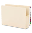 Manila End Tab File Pockets, 3.5" Expansion, Legal Size, Manila, 25/Box OrdermeInc OrdermeInc