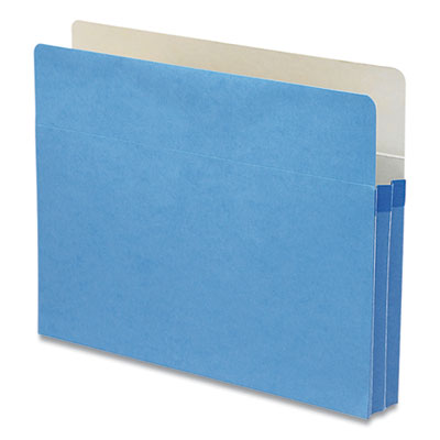 Colored File Pockets, 1.75" Expansion, Letter Size, Blue OrdermeInc OrdermeInc