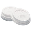 DIXIE FOOD SERVICE Dome Hot Drink Lids, Fits 8 oz Cups, White, 100/Sleeve, 10 Sleeves/Carton - OrdermeInc