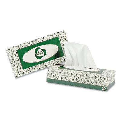 Recycled 2-Ply Facial Tissue, White, 150 Sheets/Box, 20 Boxes/Carton OrdermeInc OrdermeInc