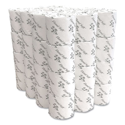 2-Ply Standard Bathroom Tissue, Septic Safe, White, 400 Sheets/Roll, 48 Rolls/Carton OrdermeInc OrdermeInc