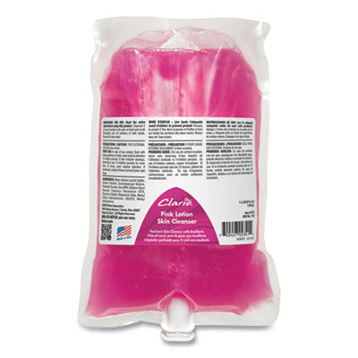 BETCO CORPORATION Pink Lotion Skin Cleanser, Clean Bouquet, 1,000 mL Refill Bag, 6/Carton - OrdermeInc
