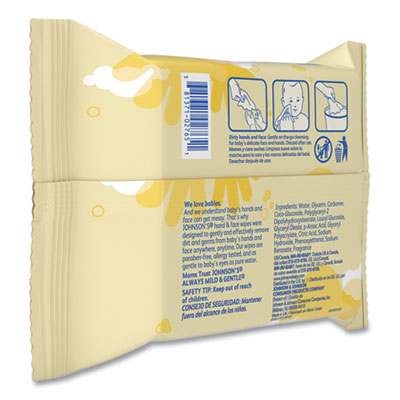 Hand and Body Wipes, Travel Pack, 1-Ply, Nonwoven Fiber, 7.3 x 7.5, Unscented, White, 25 Wipes/Pack OrdermeInc OrdermeInc