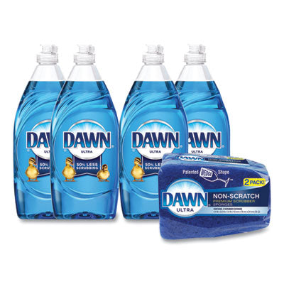 Dawn® Ultra Liquid Dish Detergent, Dawn Original, 19.4 oz Bottle, 4/Carton OrdermeInc OrdermeInc
