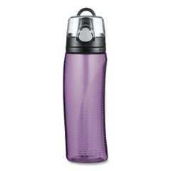 THERMOS LLC Intak by Thermos Hydration Bottle with Meter, 24 oz, Purple, Polyester - OrdermeInc