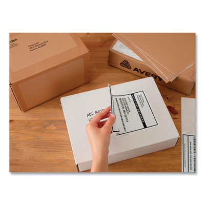 Shipping Labels with TrueBlock Technology, Inkjet Printers, 5.06 x 7.62, White, 25 Sheets/Pack OrdermeInc OrdermeInc