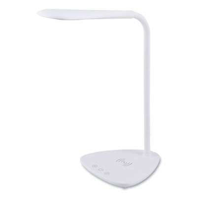 Flexible Wireless Charging LED Desk Lamp, 12.88" High, White OrdermeInc OrdermeInc