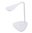 Flexible Wireless Charging LED Desk Lamp, 12.88" High, White OrdermeInc OrdermeInc