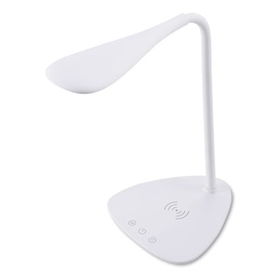 Flexible Wireless Charging LED Desk Lamp, 12.88" High, White OrdermeInc OrdermeInc